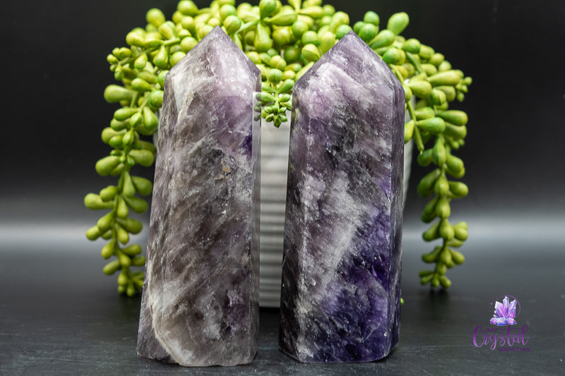 Amethyst Tower - Third Eye Chakra - My Crystal Addiction