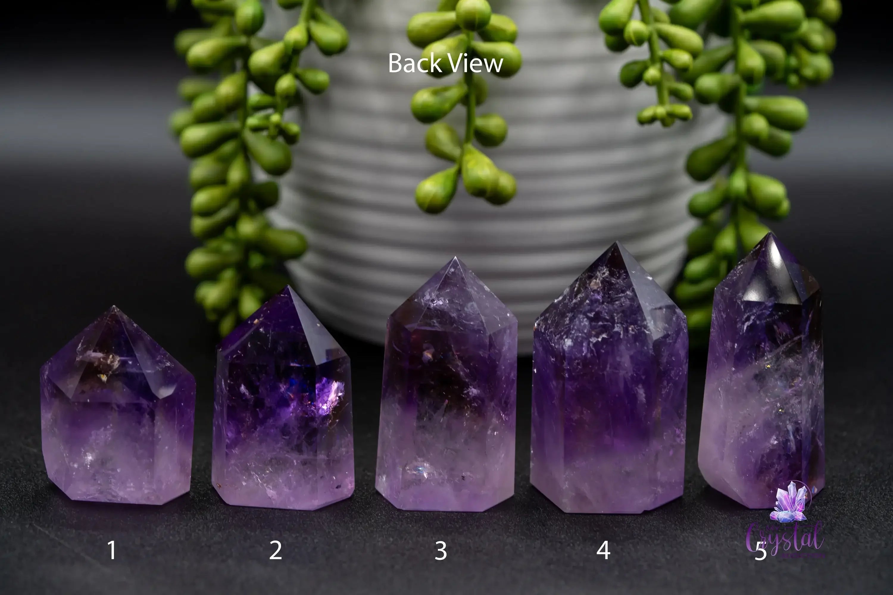 Ametrine Tower from Bolivia - My Crystal Addiction
