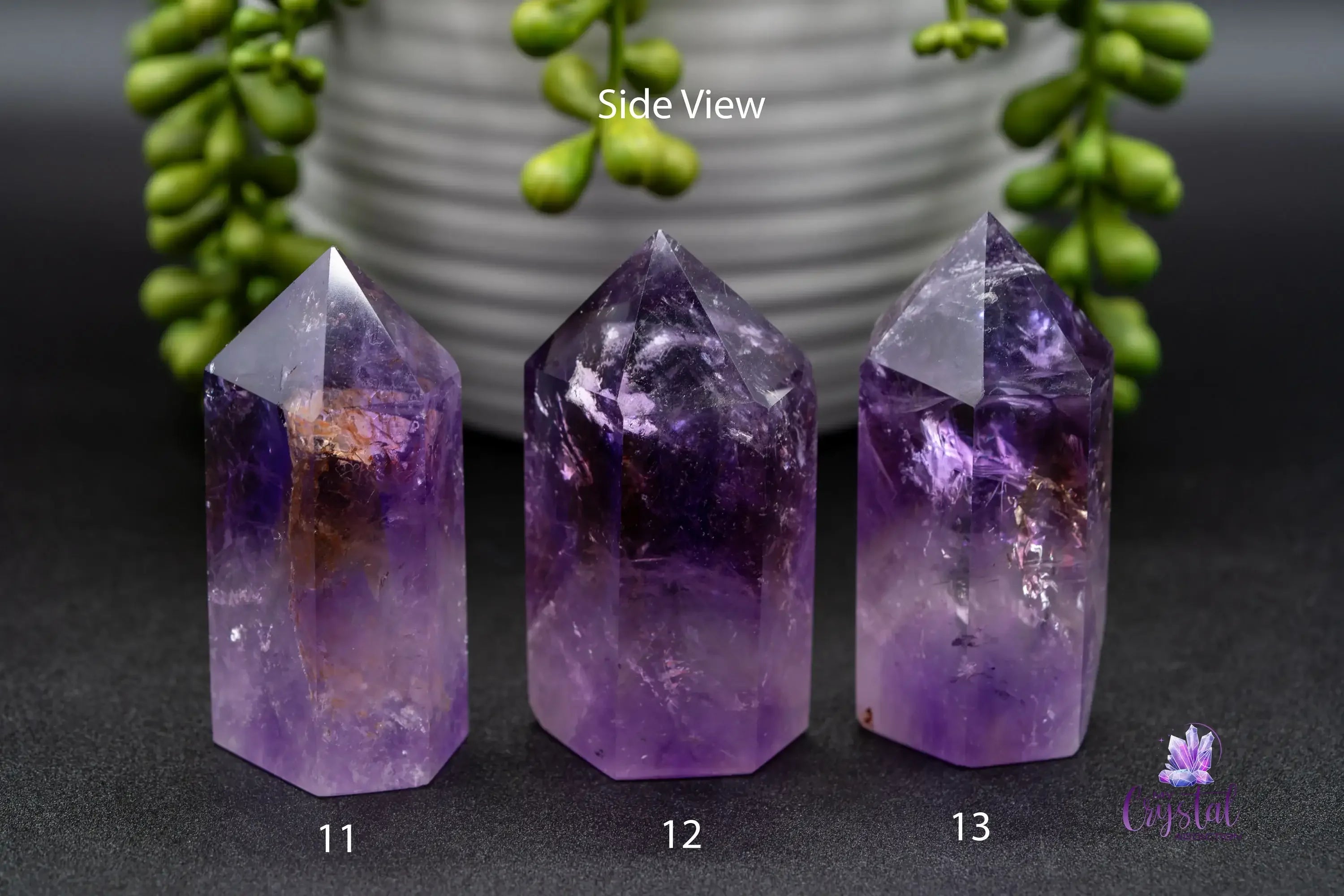 Ametrine Tower from Bolivia - My Crystal Addiction