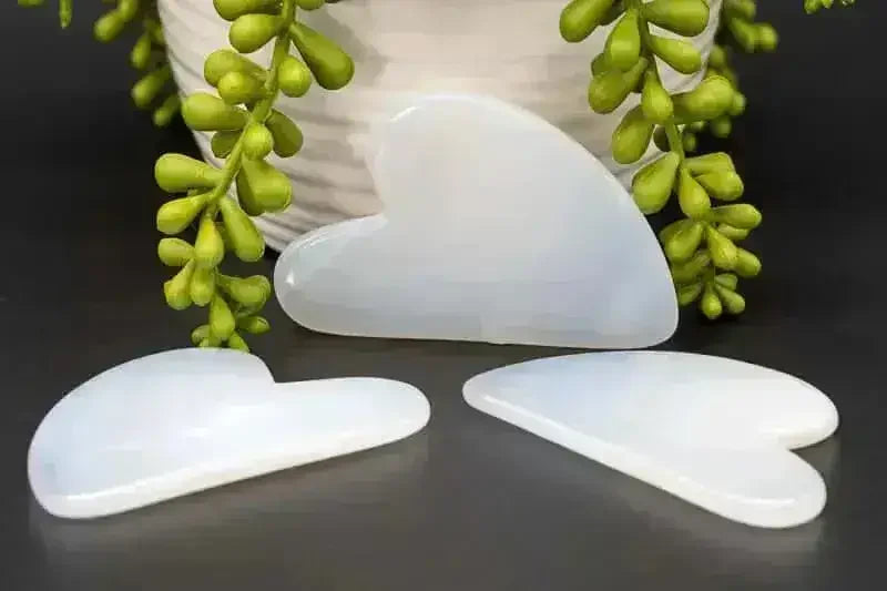 Blue Chalcedony Gua Sha - My Crystal Addiction