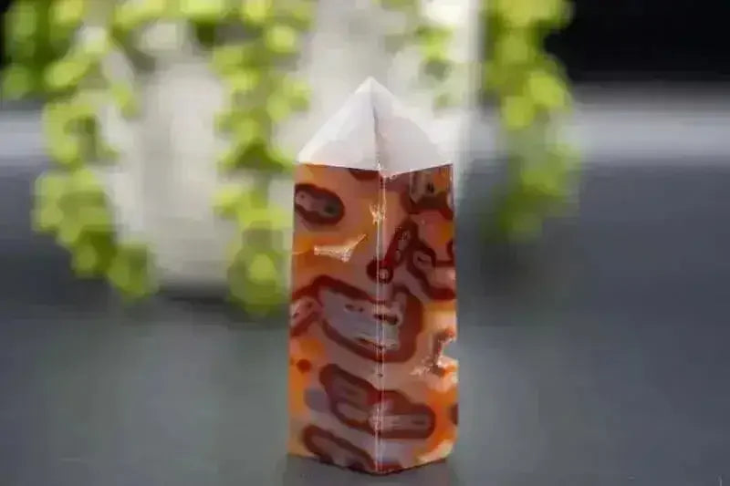 Carnelian Brazilian Tower 3.75" - My Crystal Addiction