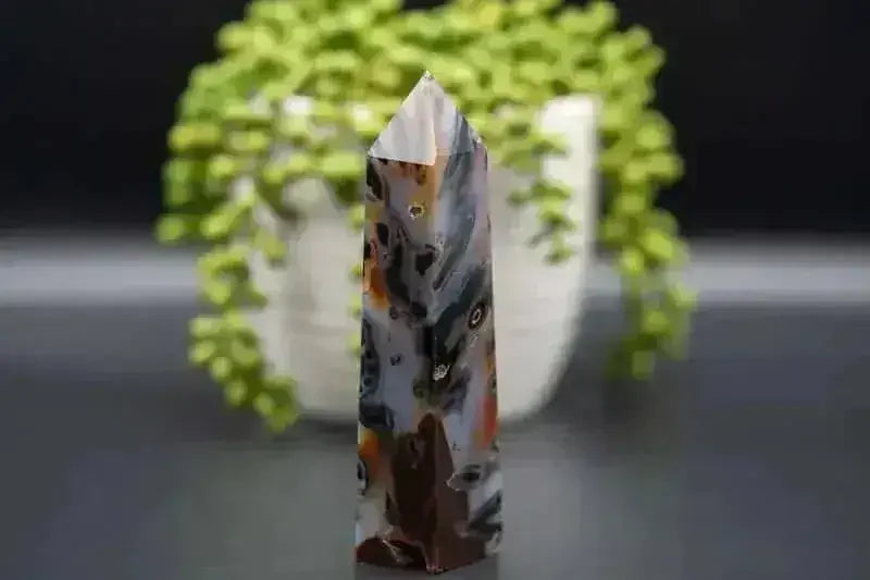 Carnelian Brazilian Tower 5.5" - My Crystal Addiction