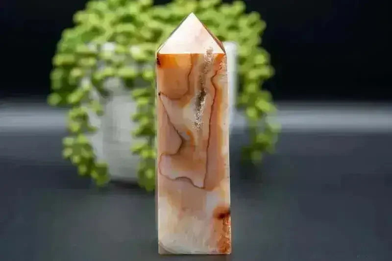 Carnelian Brazilian Tower 6" - My Crystal Addiction