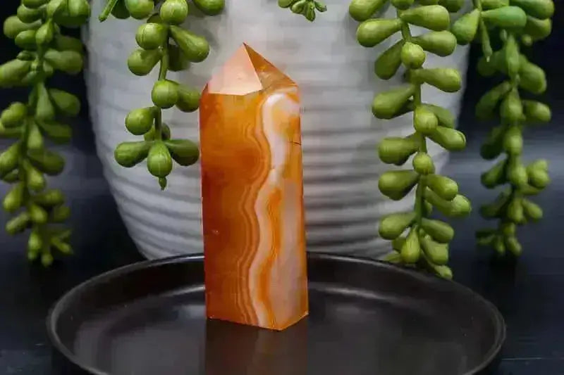 Carnelian Brazilian Tower 3" - My Crystal Addiction
