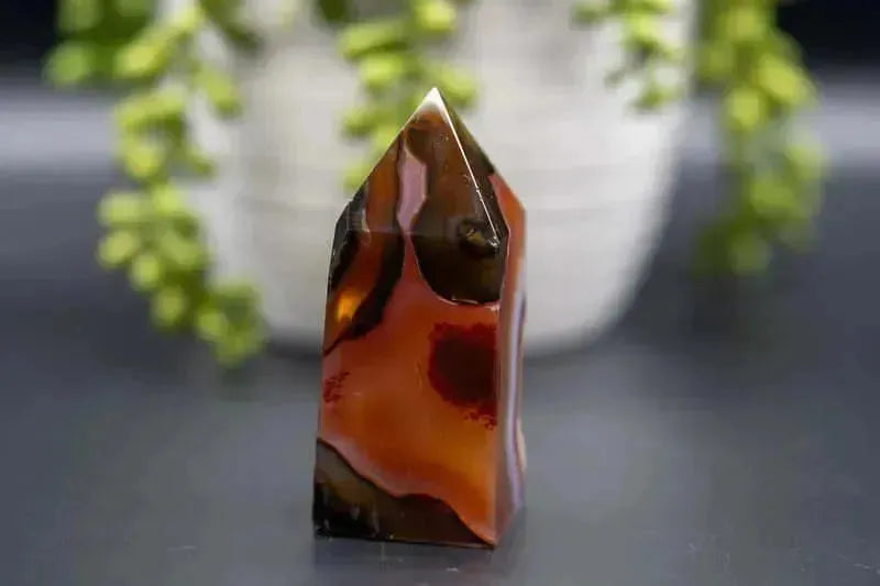 Carnelian Brazilian Tower 3.25" - My Crystal Addiction