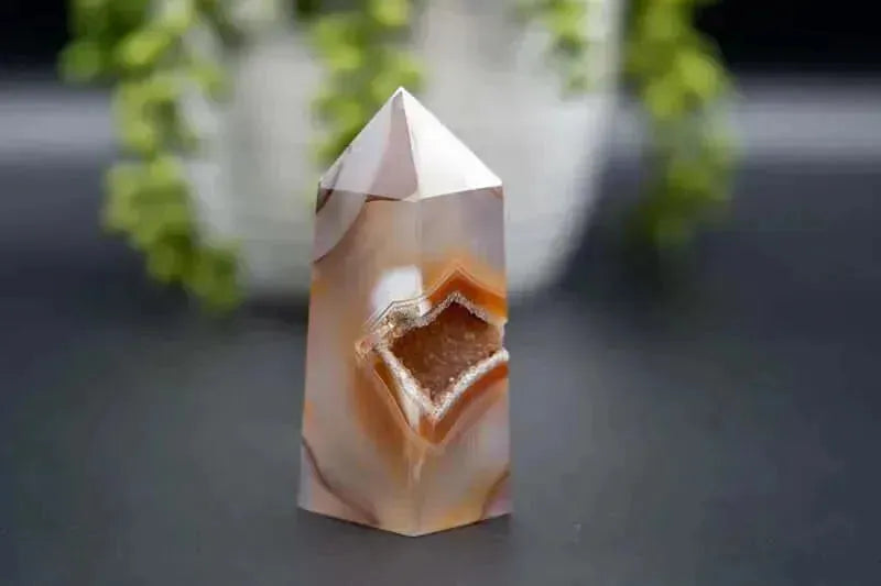 Carnelian Brazilian Tower 3.5" - My Crystal Addiction