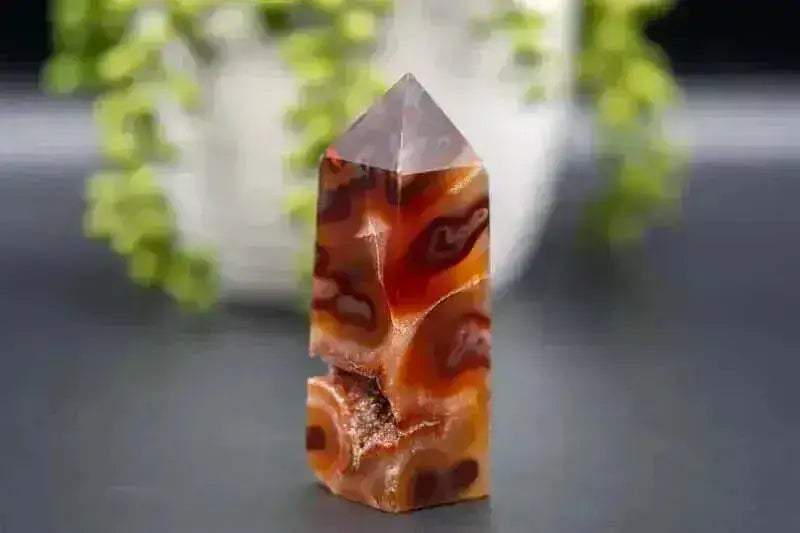 Carnelian Brazilian Tower 3.75" - My Crystal Addiction