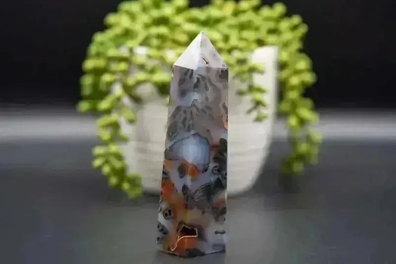 Carnelian Brazilian Tower 5.5" - My Crystal Addiction