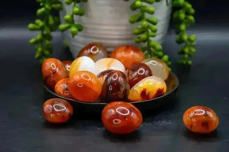 Carnelian Tumble - My Crystal Addiction