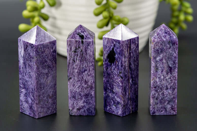 Charoite Tower 2.5" - My Crystal Addiction