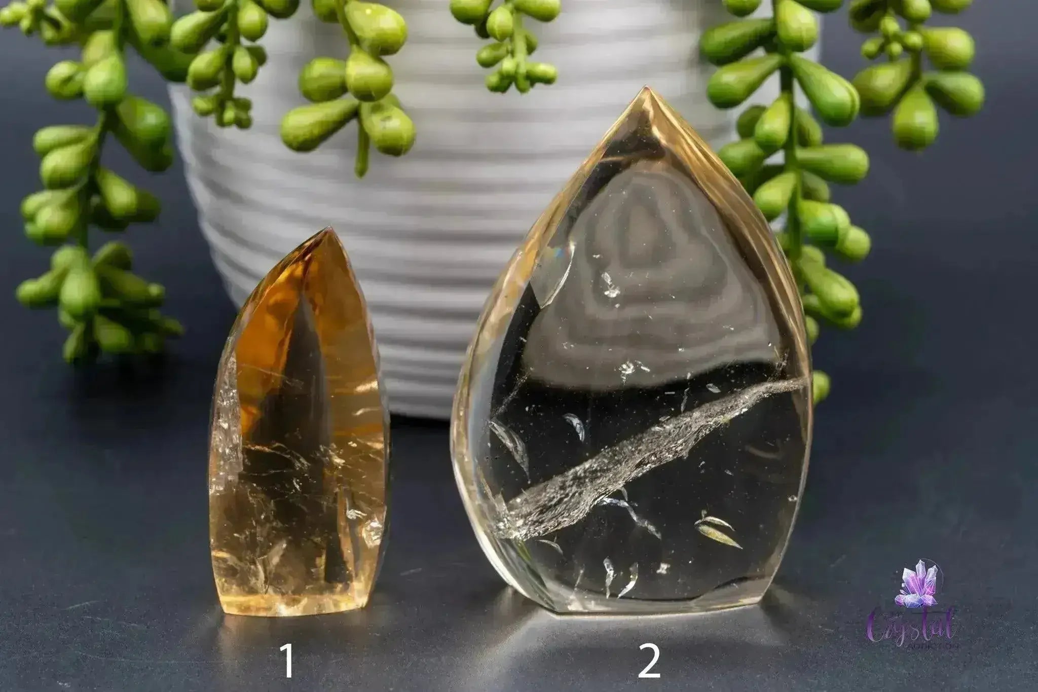 Citrine Flame - High Quality - My Crystal Addiction