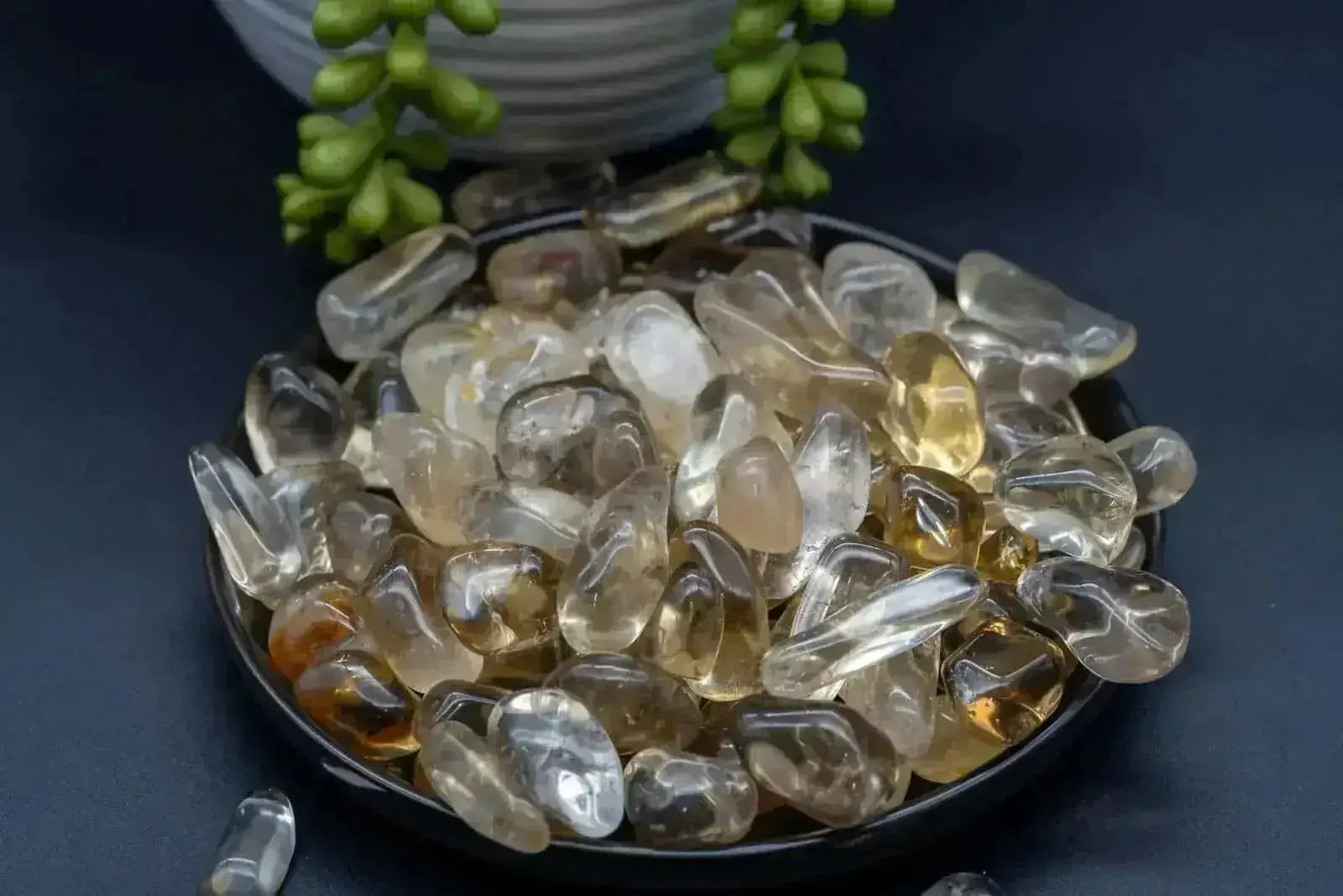 Citrine Tumble - Natural from Brazil - My Crystal Addiction