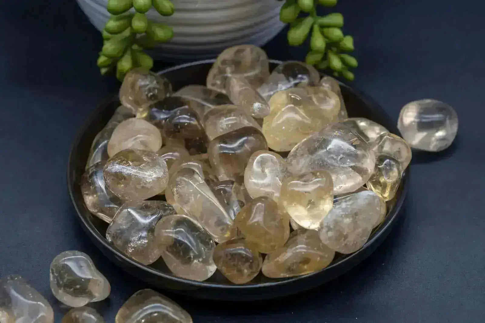 Citrine Tumble - Natural from Brazil - My Crystal Addiction