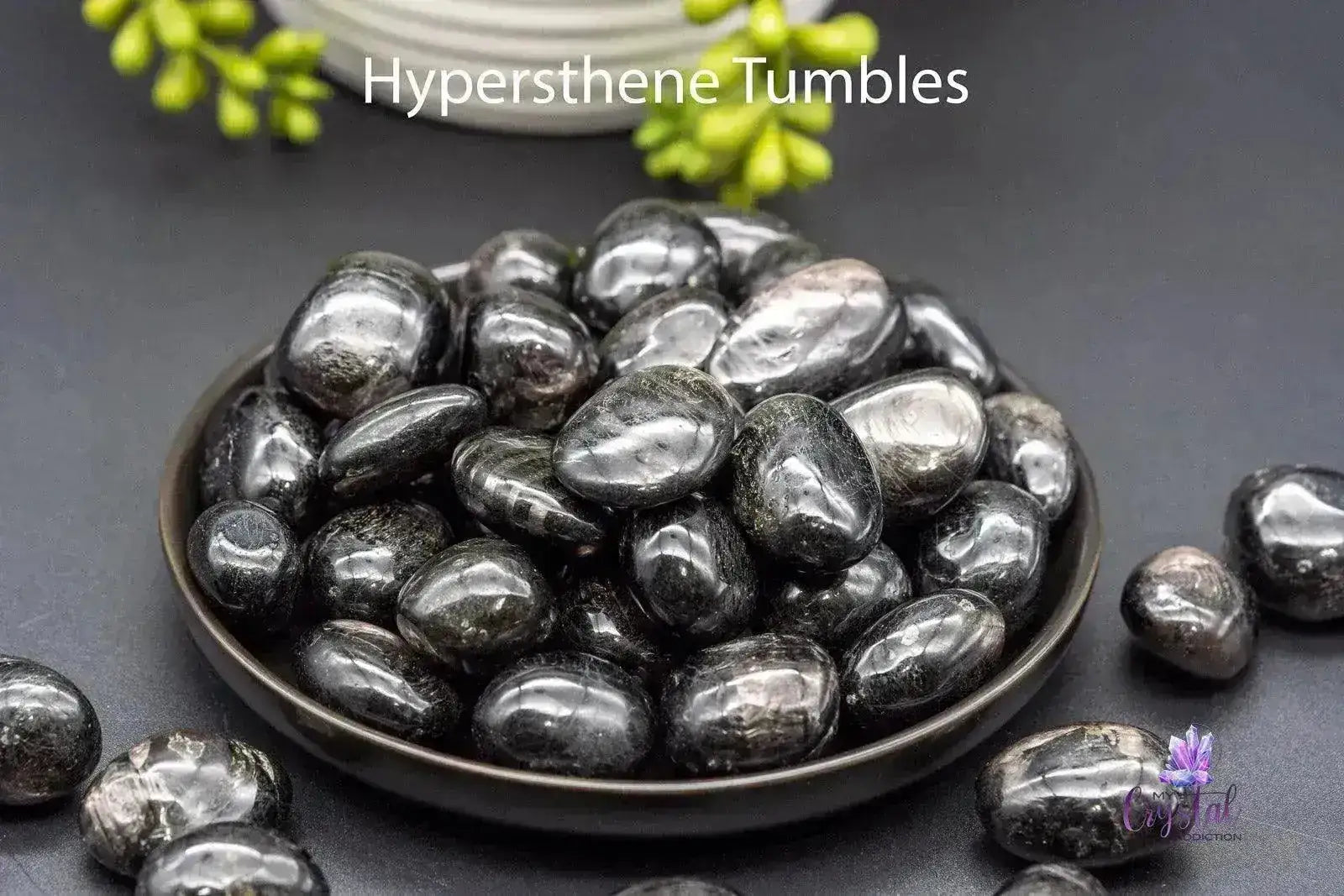 Hypersthene Tumble - My Crystal Addiction