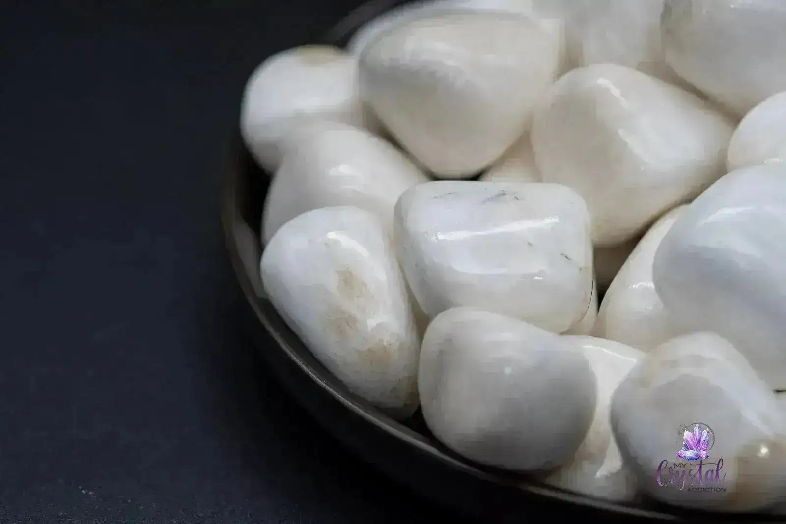 Scolecite Tumble - My Crystal Addiction