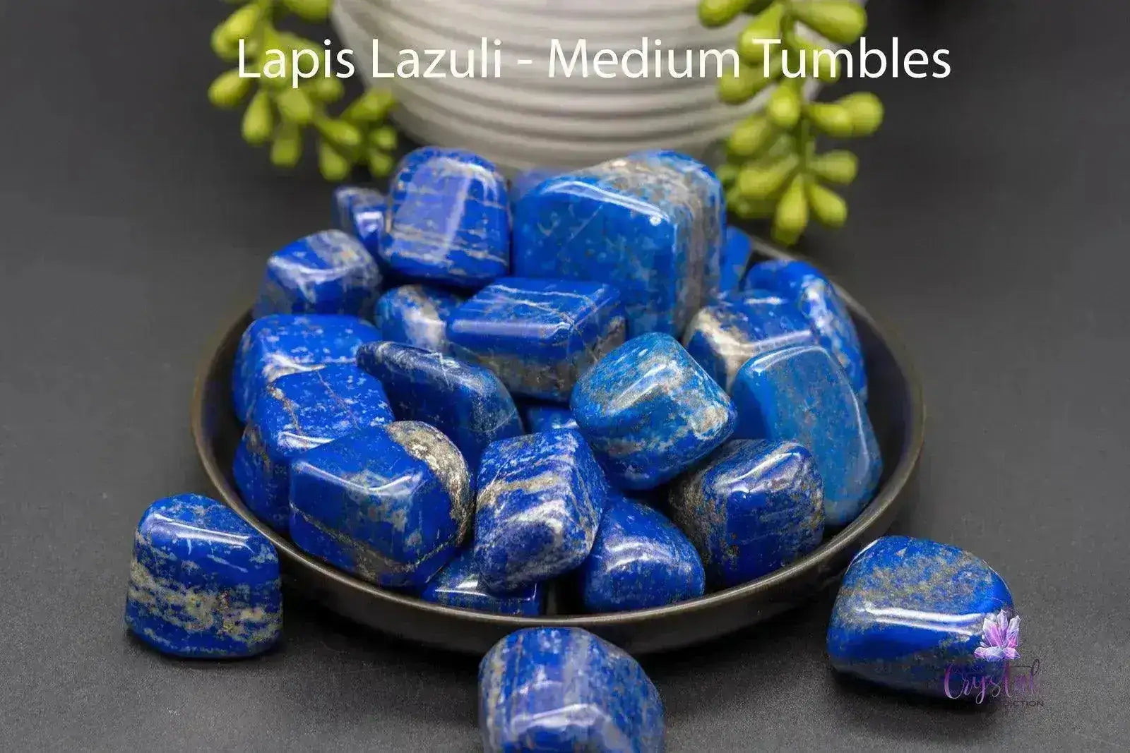 Lapis Lazuli Tumble - My Crystal Addiction