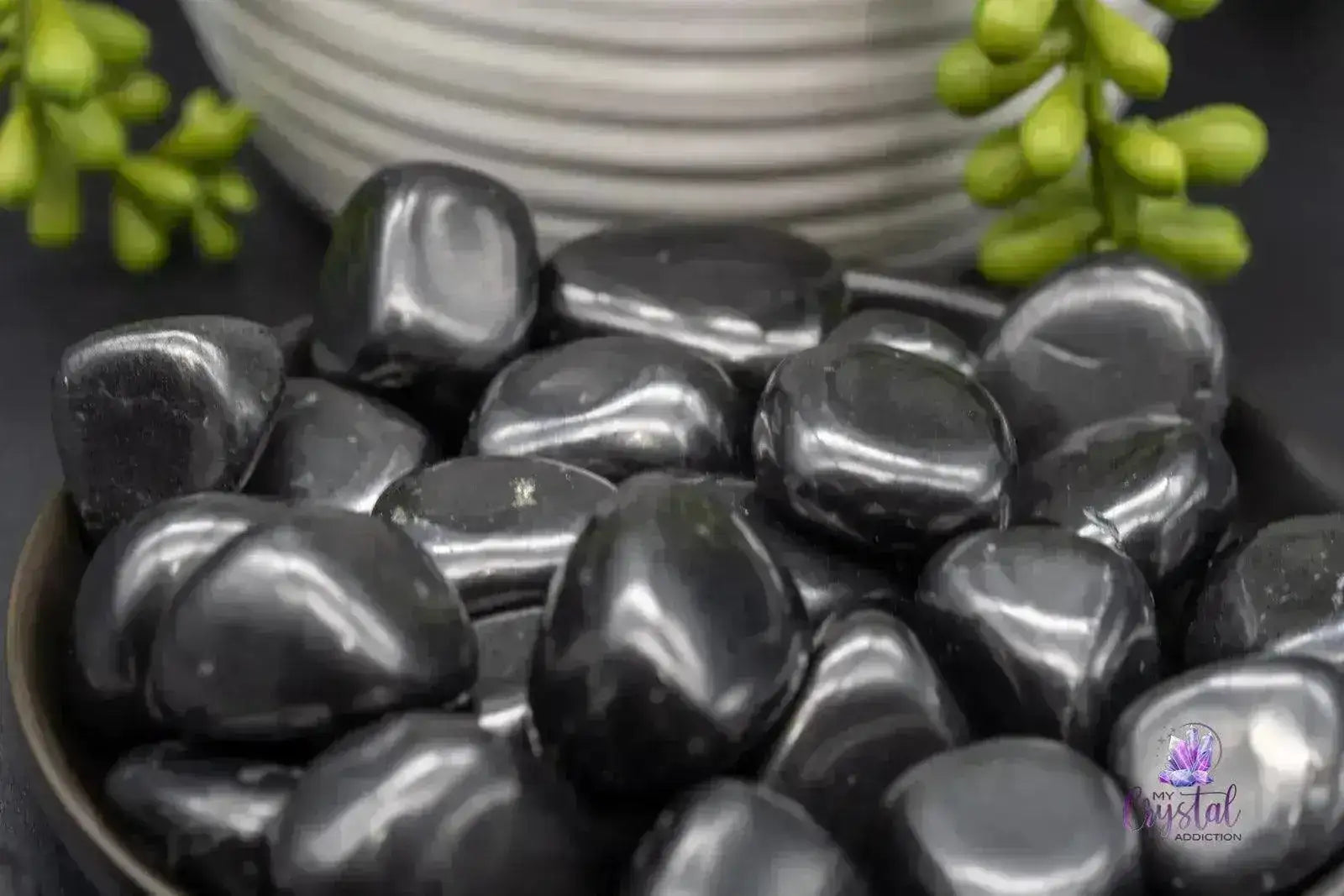 Shungite Tumble - My Crystal Addiction