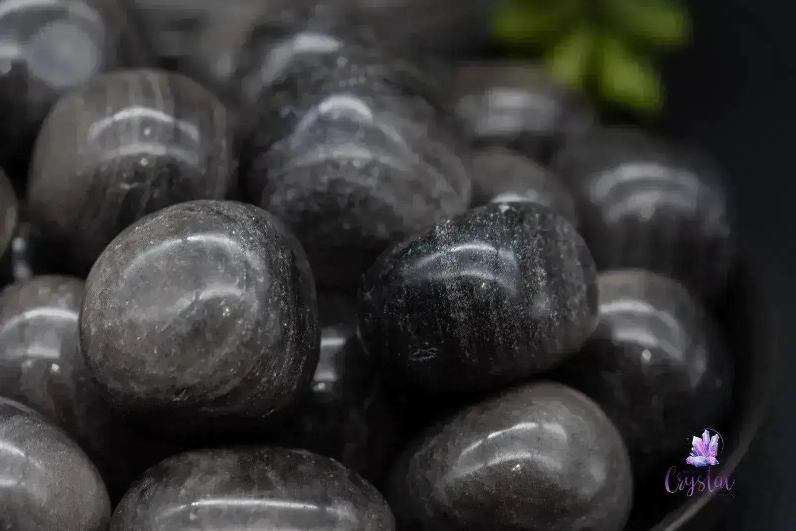 Silver Sheen Obsidian Tumble - My Crystal Addiction