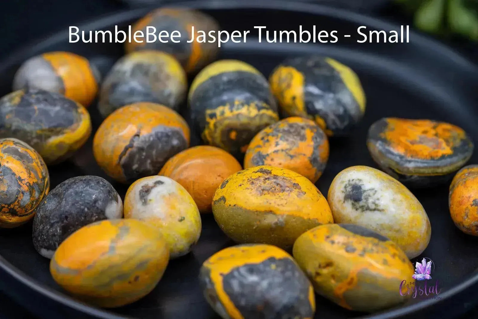 Bumblebee Jasper Tumble - My Crystal Addiction