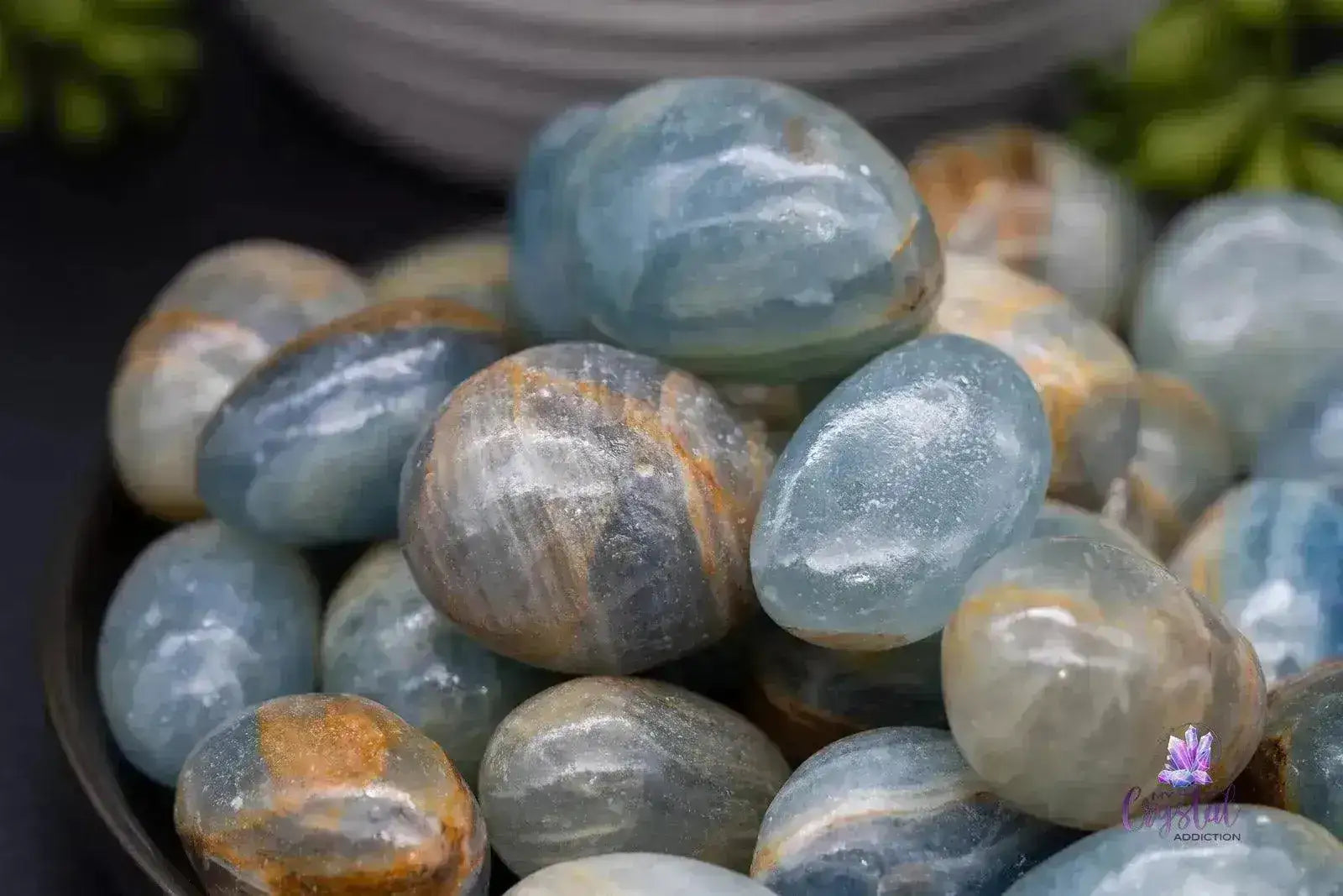 Blue Onyx Tumble - My Crystal Addiction