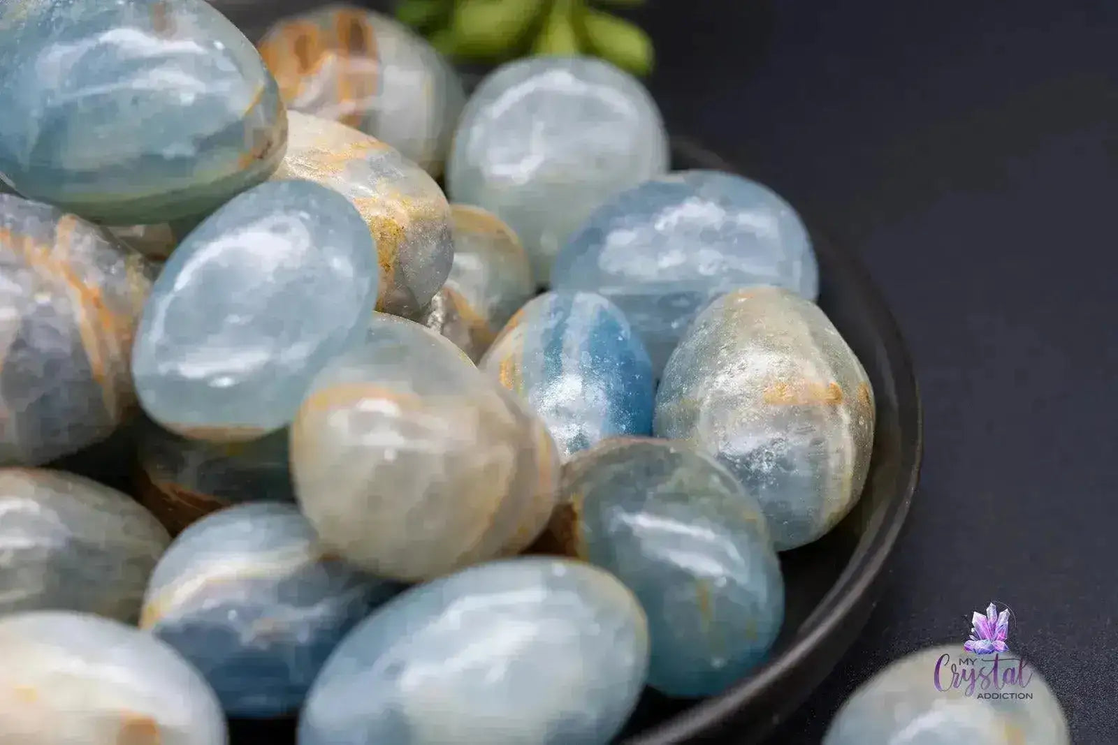 Blue Onyx Tumble - My Crystal Addiction