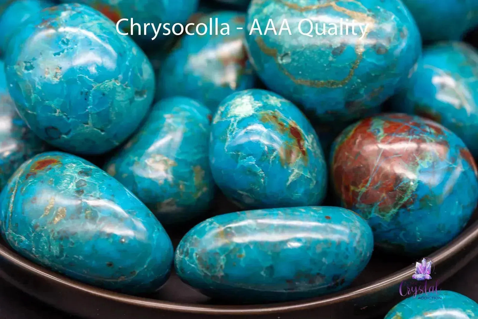 Chrysocolla Tumble - My Crystal Addiction