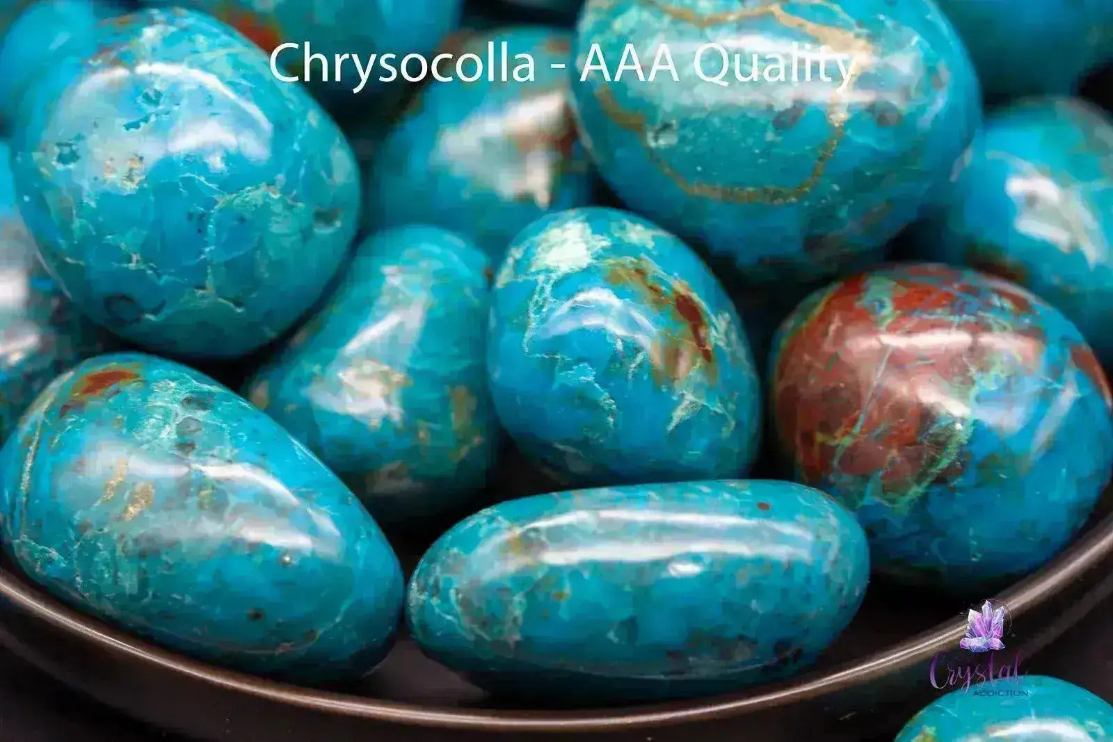 Chrysocolla Tumble - My Crystal Addiction