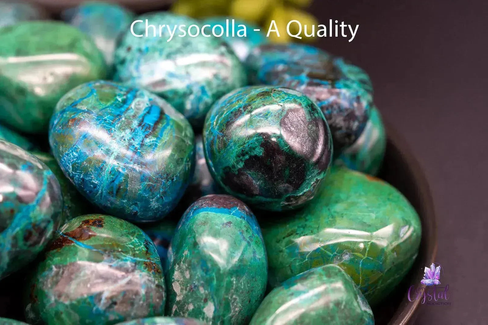Chrysocolla Tumble - My Crystal Addiction