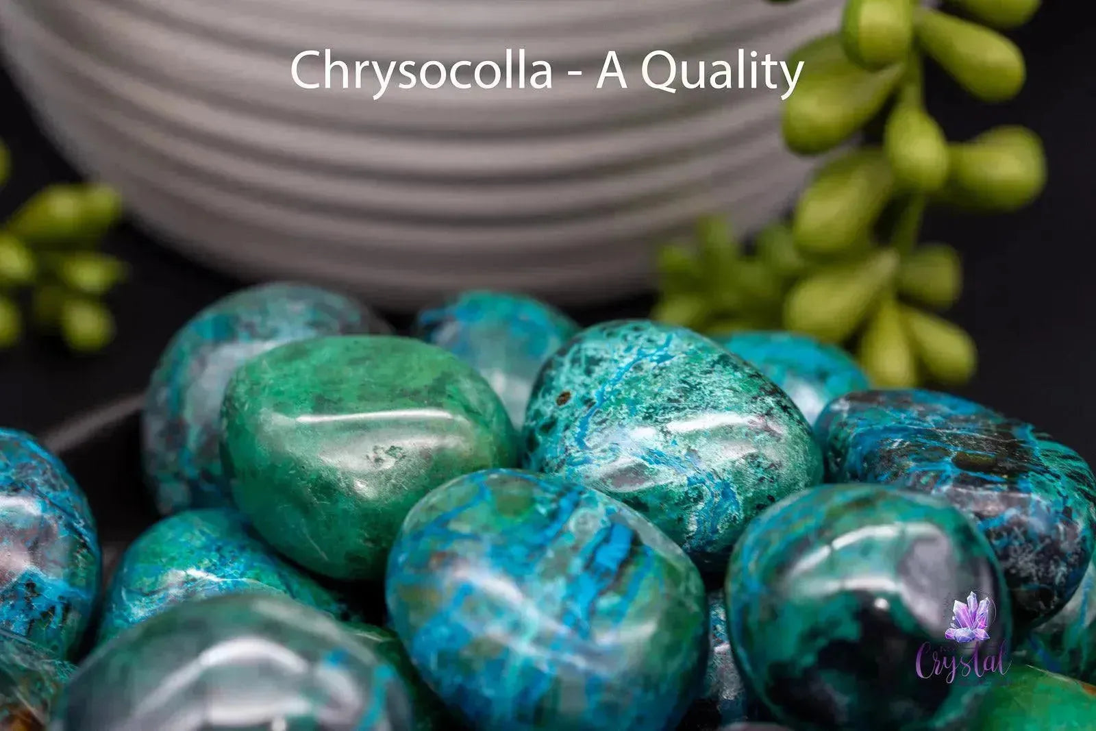 Chrysocolla Tumble - My Crystal Addiction