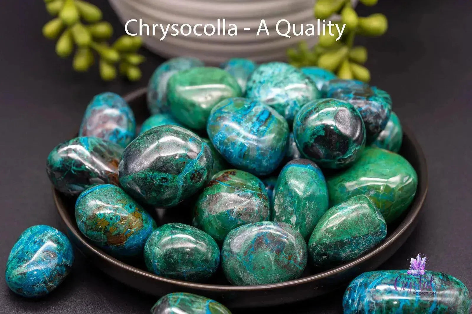 Chrysocolla Tumble - My Crystal Addiction