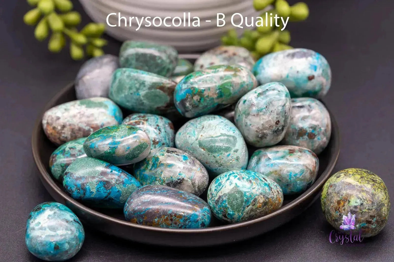 Chrysocolla Tumble - My Crystal Addiction