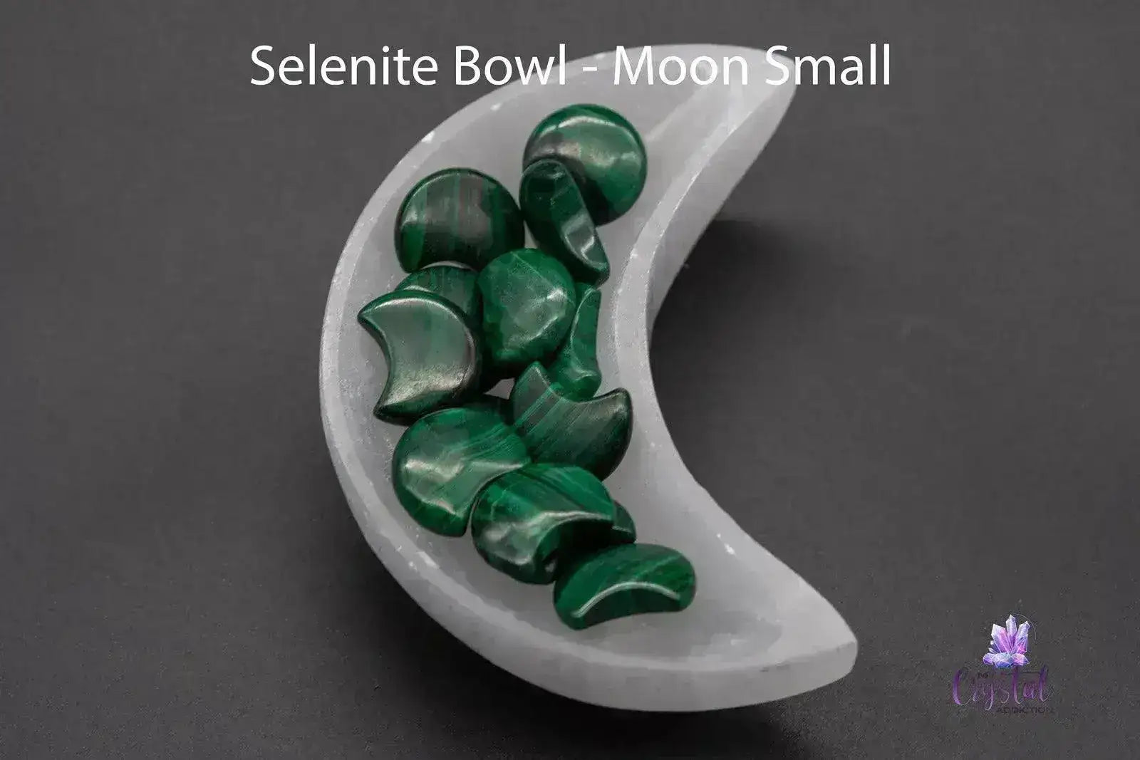 Selenite Bowl - Moon 4"-6.5" - My Crystal Addiction