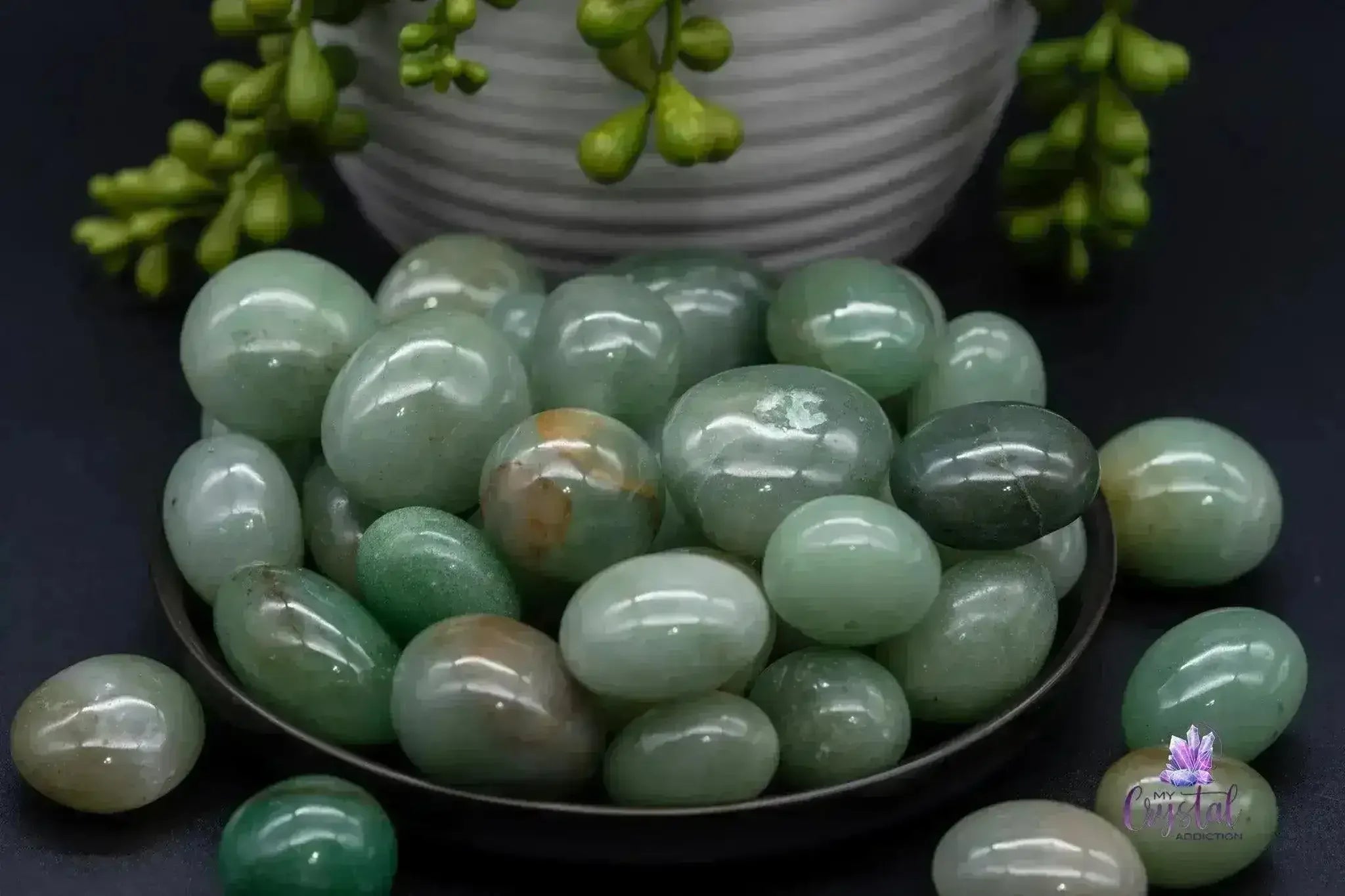 Green Aventurine Tumble - My Crystal Addiction