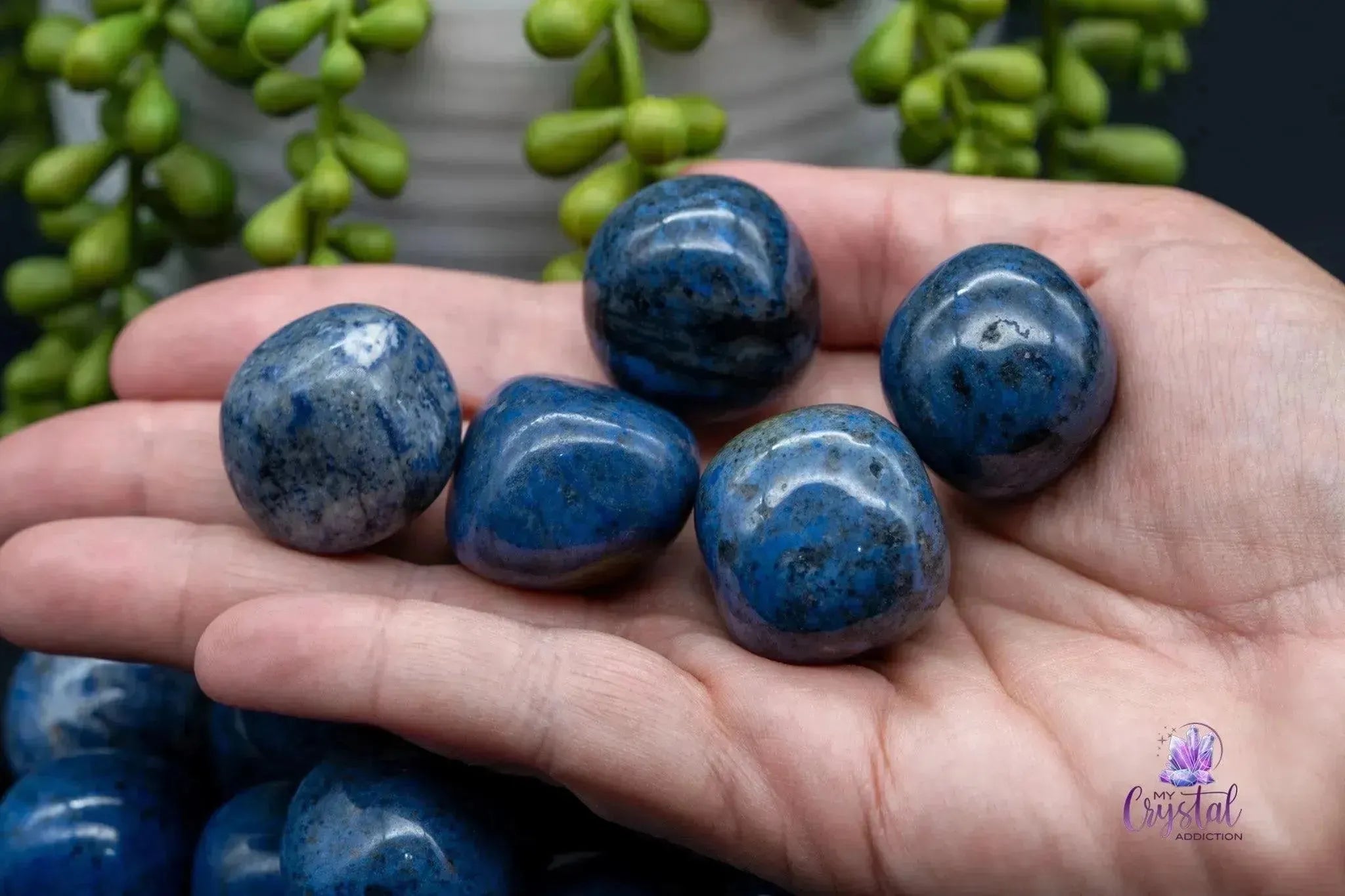 Dumortierite Tumble - My Crystal Addiction