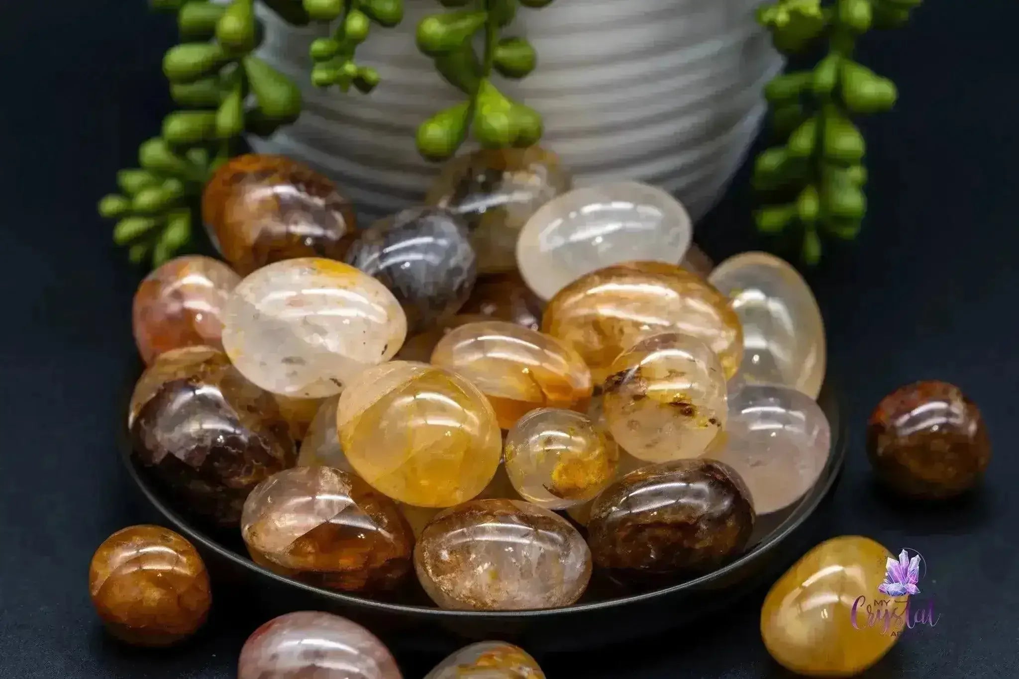 Golden Healer Quartz Tumble - My Crystal Addiction