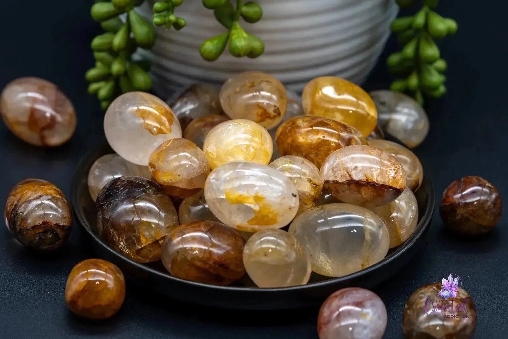 Golden Healer Quartz Tumble - My Crystal Addiction