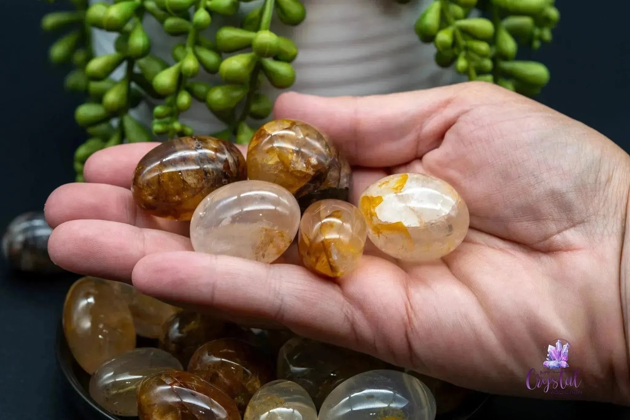 Golden Healer Quartz Tumble - My Crystal Addiction
