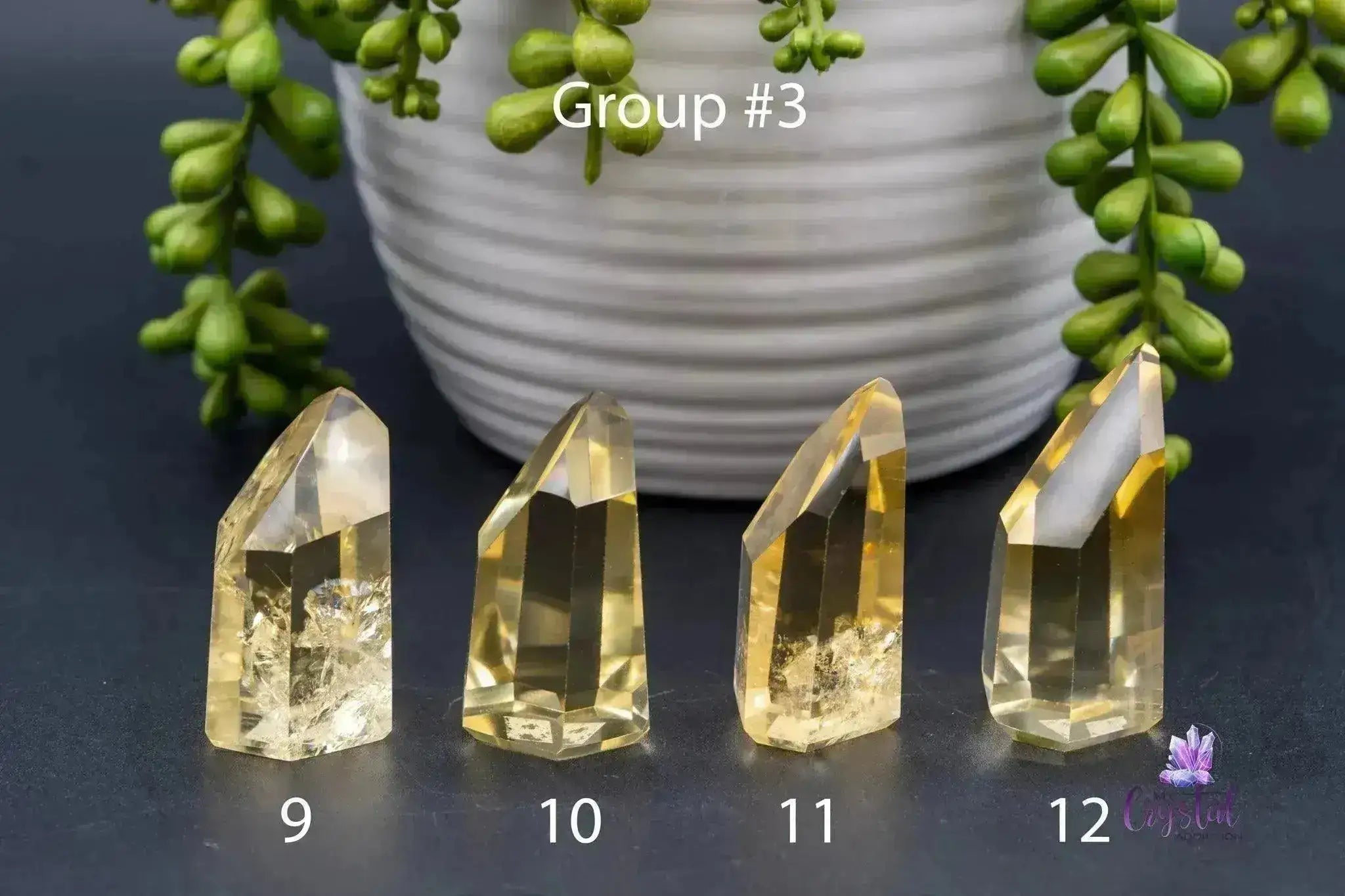 Citrine Towers - 1.5"-3.2"/39mm-82mm - High Quality Brazilian - My Crystal Addiction