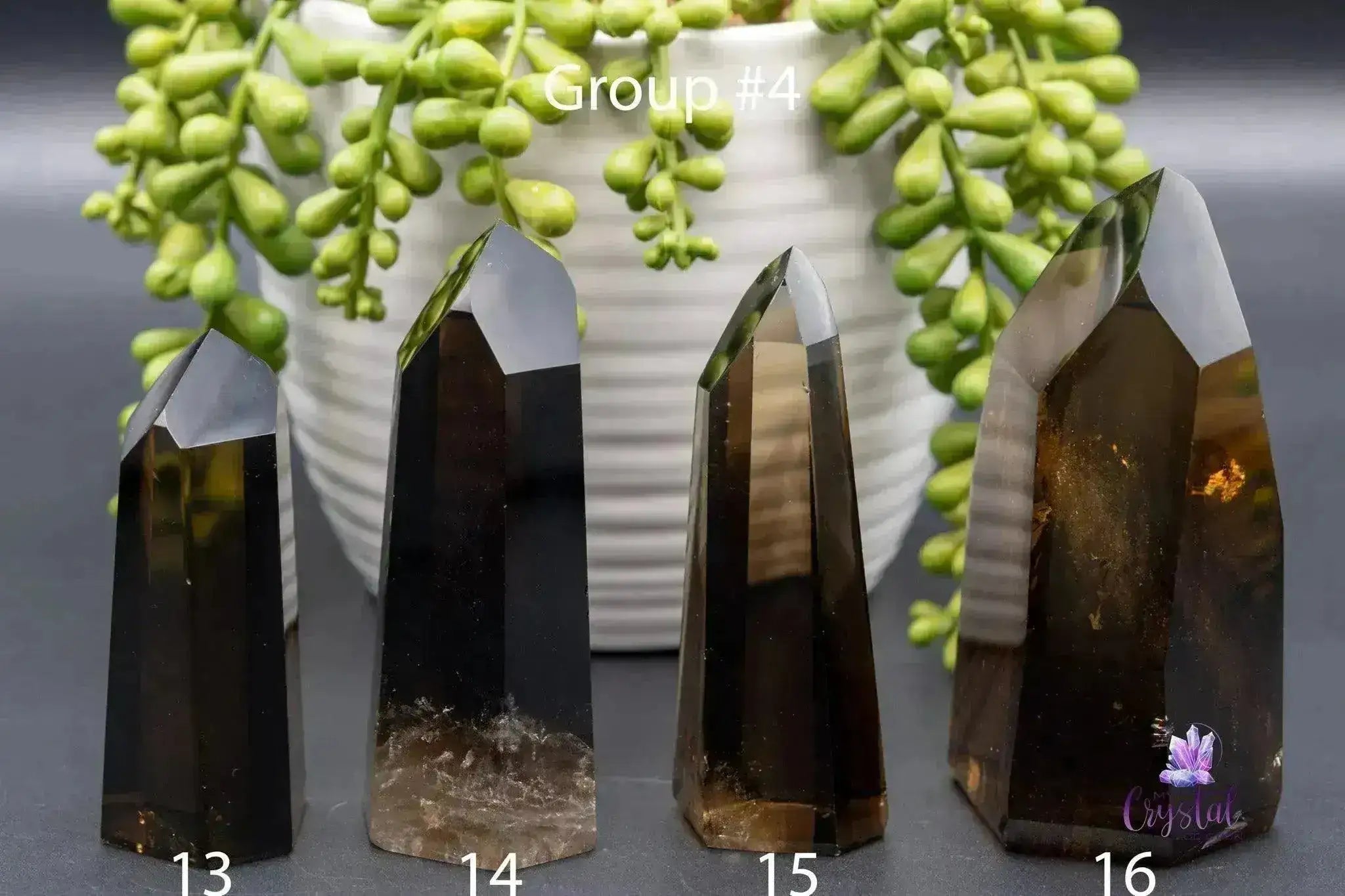 Smoky Citrine Towers - 1.3"-3.9"/34mm-100mm - High Quality Brazilian - My Crystal Addiction