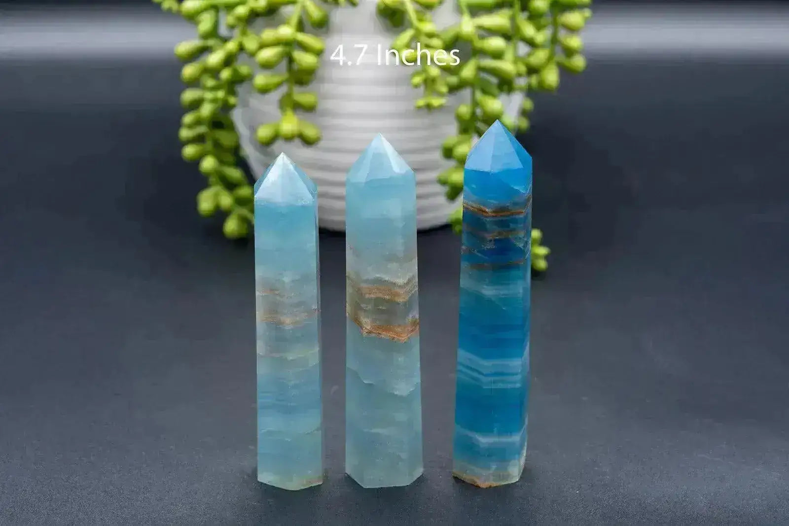 Blue Onyx Tower - My Crystal Addiction