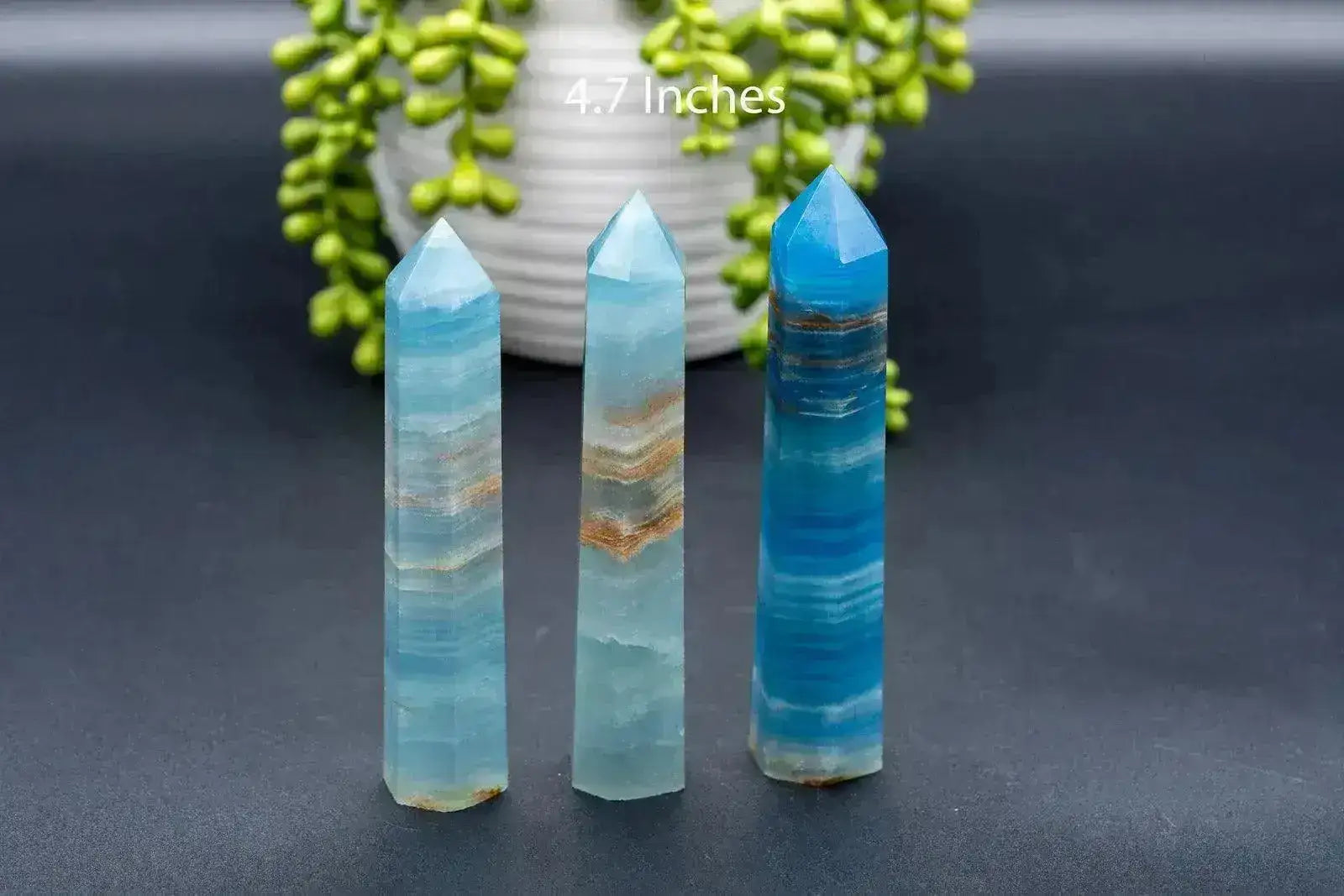 Blue Onyx Tower - My Crystal Addiction