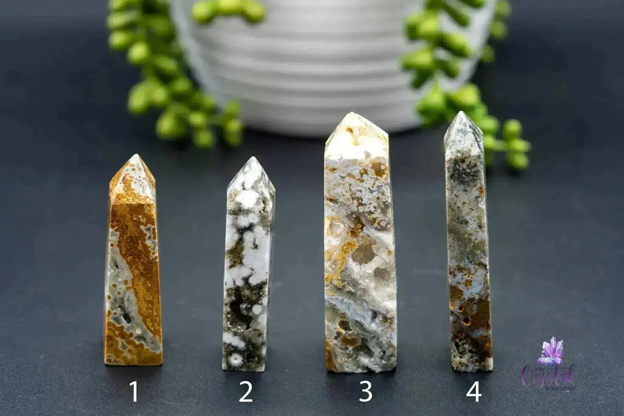 Orb Ocean Jasper Tower - My Crystal Addiction
