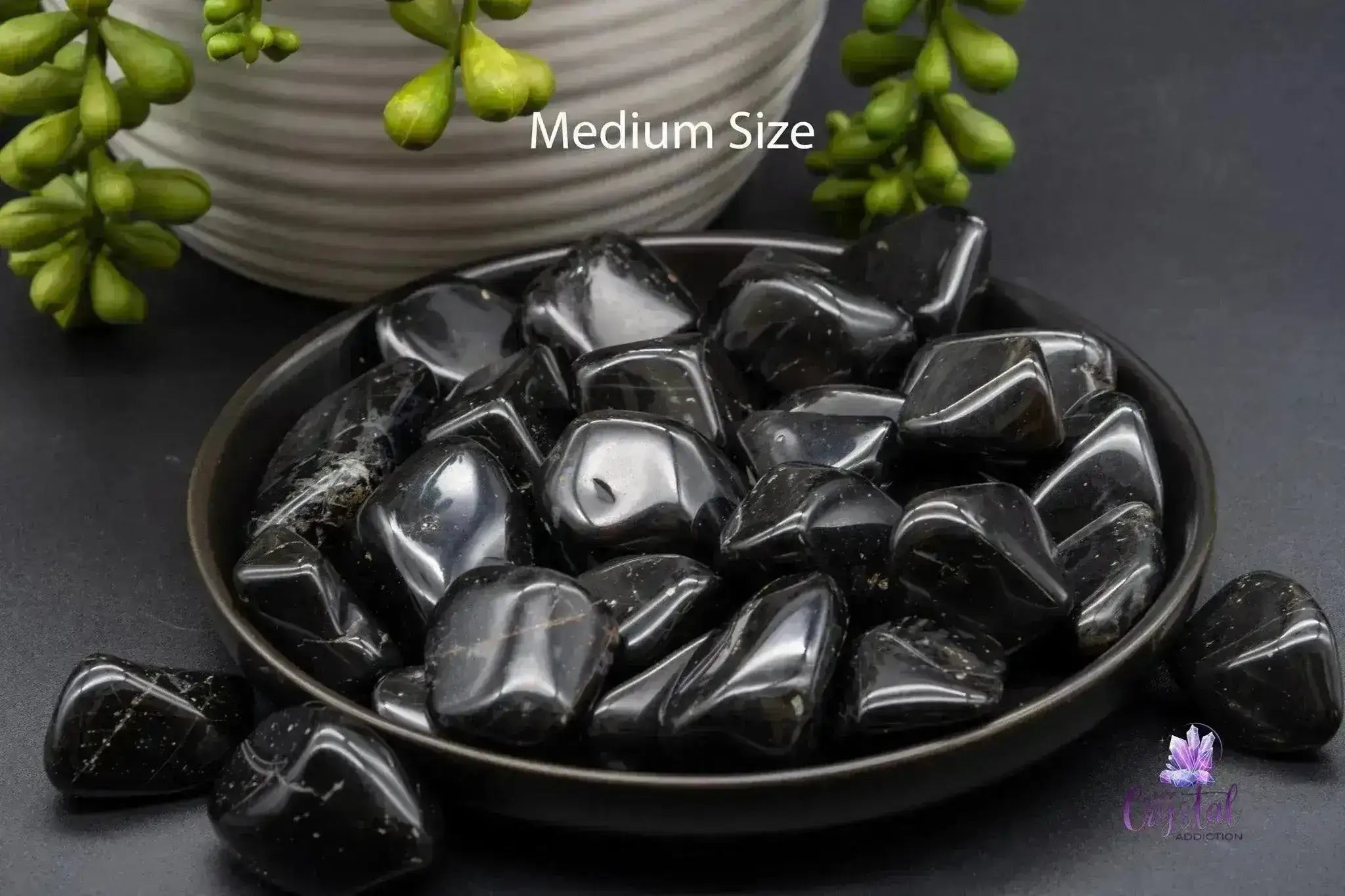Black Onyx Tumble - My Crystal Addiction