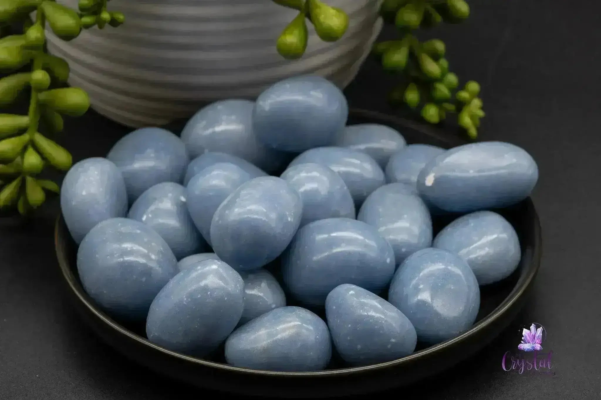 Angelite Tumble - My Crystal Addiction