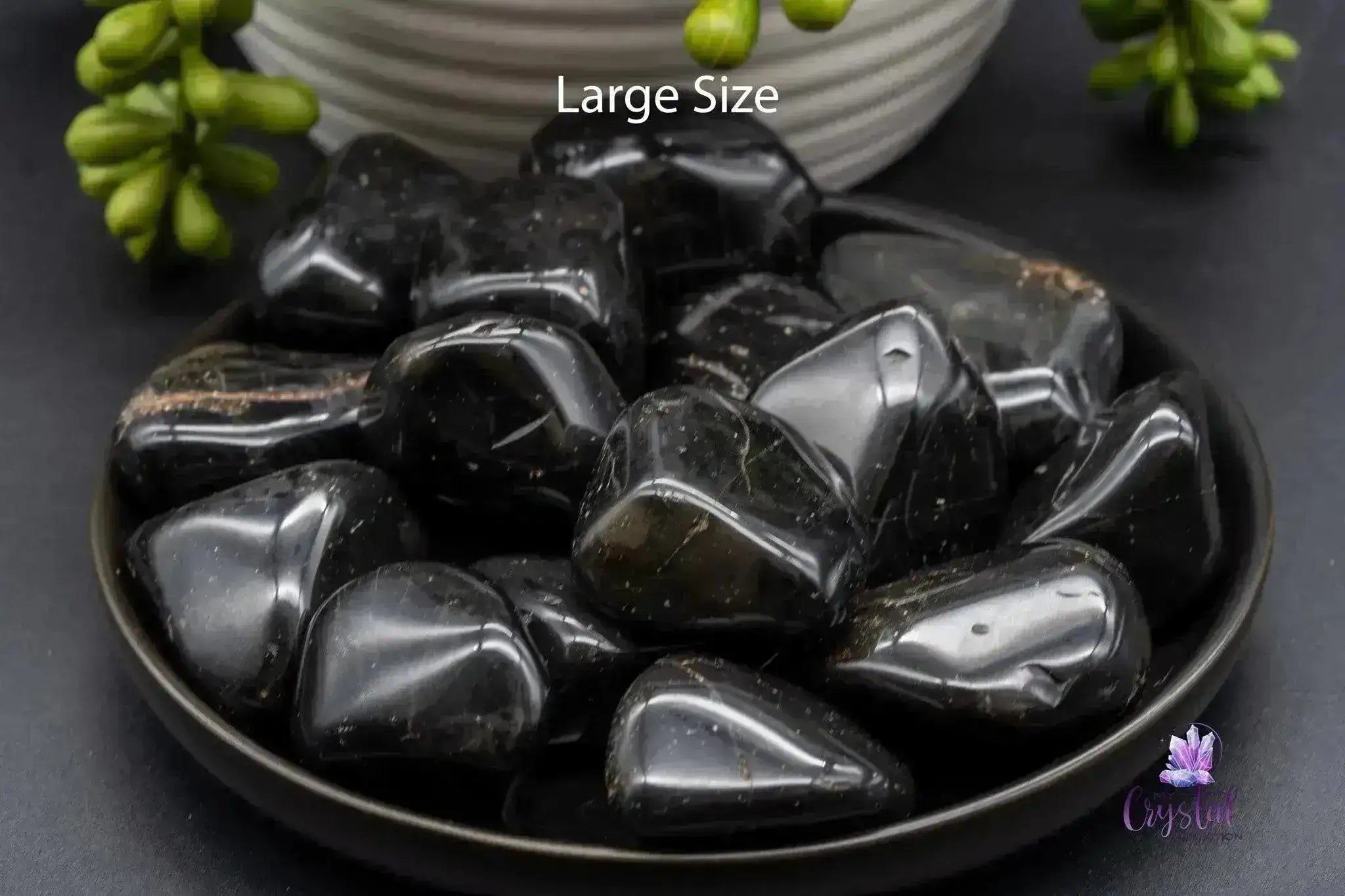 Black Onyx Tumble - My Crystal Addiction