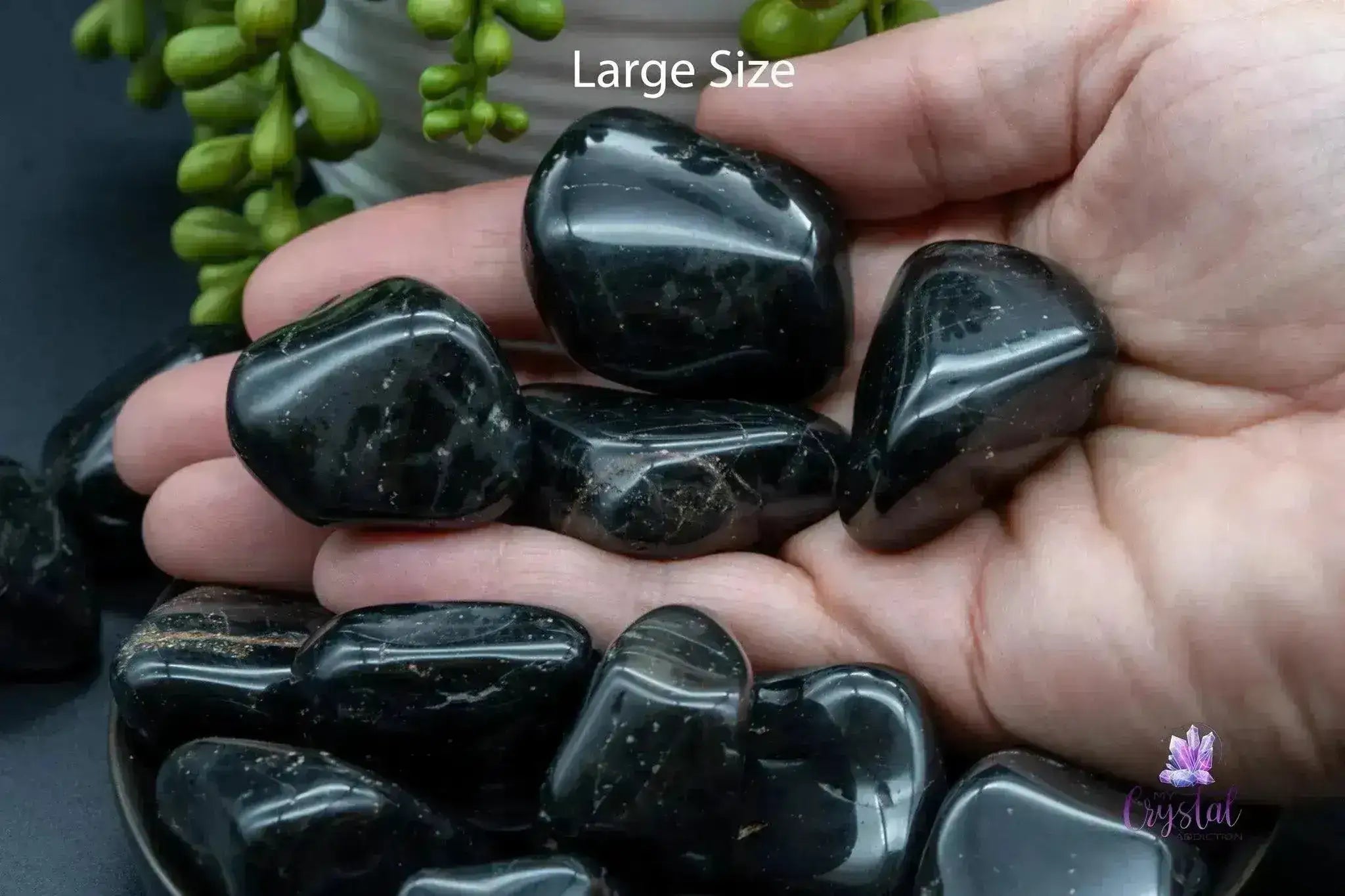 Black Onyx Tumble - My Crystal Addiction
