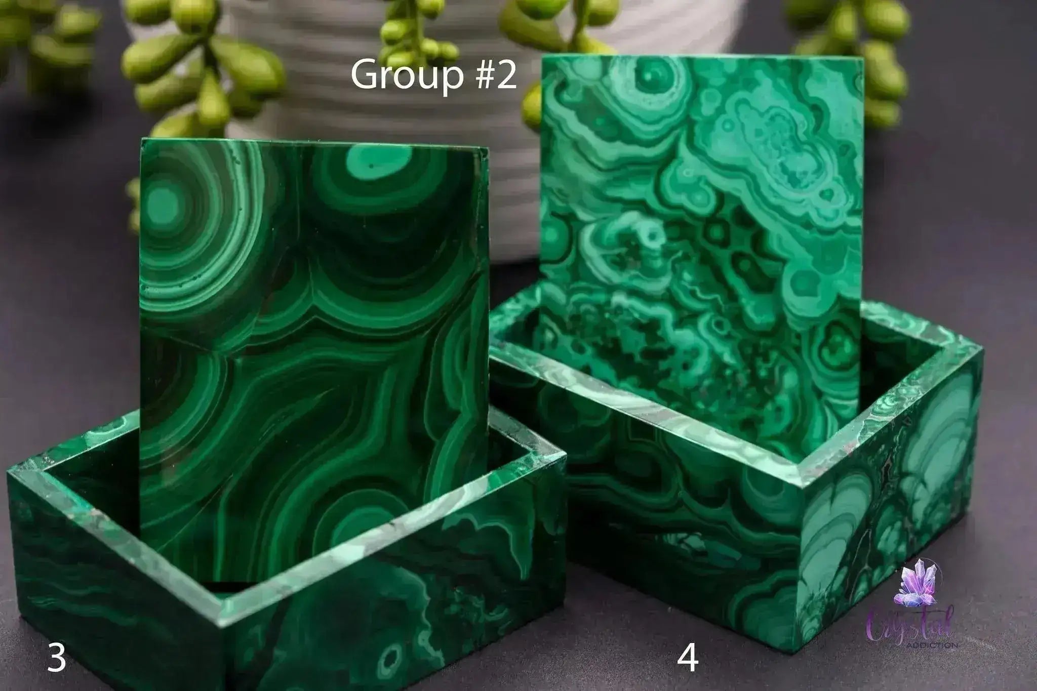 Malachite Box - Rectangle - My Crystal Addiction