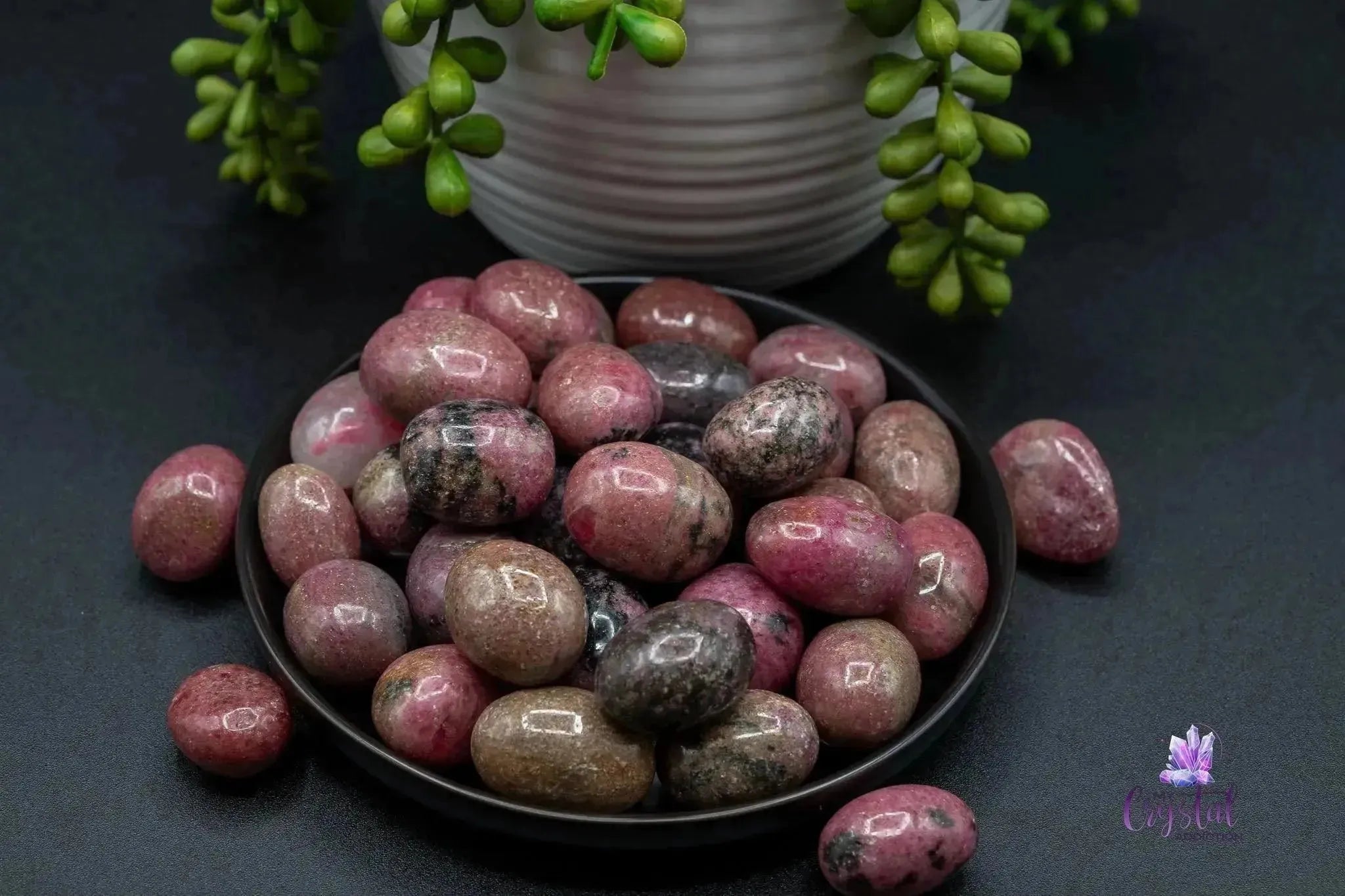 Rhodonite Tumble - My Crystal Addiction