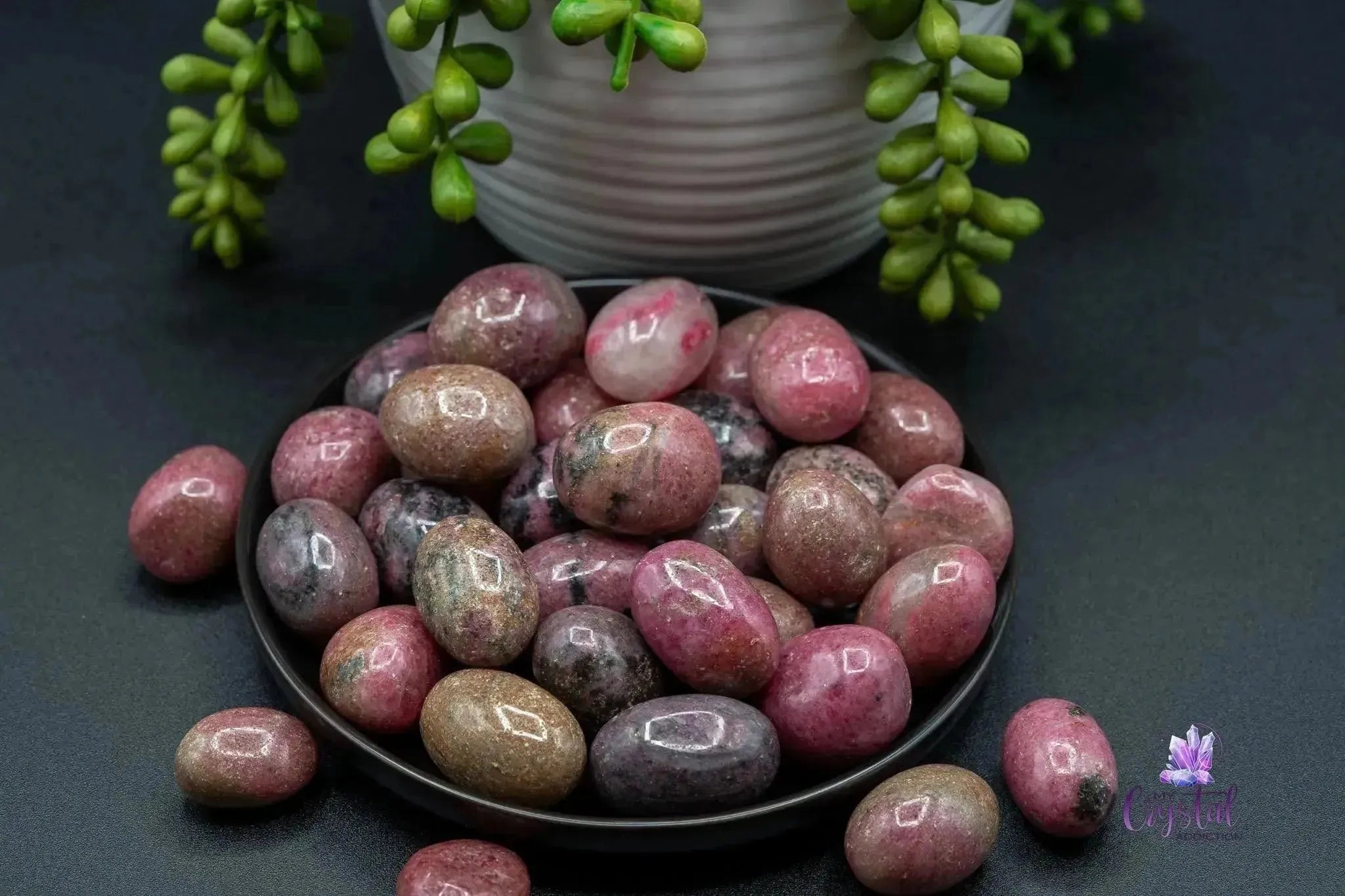 Rhodonite Tumble - My Crystal Addiction