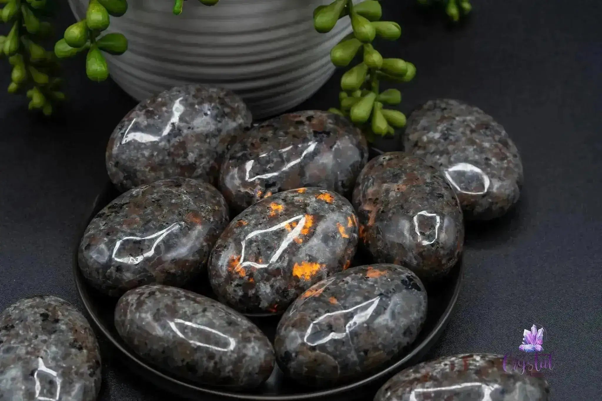 Yooperlite Palm Stone - My Crystal Addiction